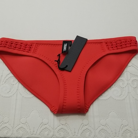 triangl swimwear Other - 70B Triangl red crochet bikini bottoms
